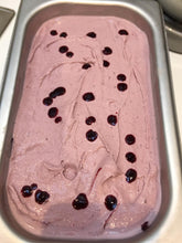 Load image into Gallery viewer, 450ml Tub of Black Cherry Ice Cream